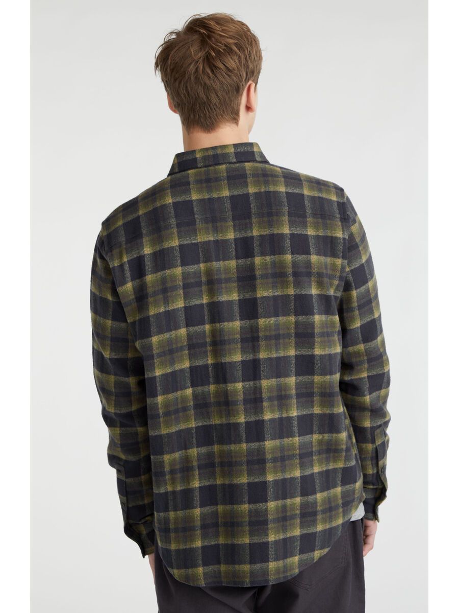 O’Neill TRVLR Series Flannel Check Shirt, green shadow check - Bild 6