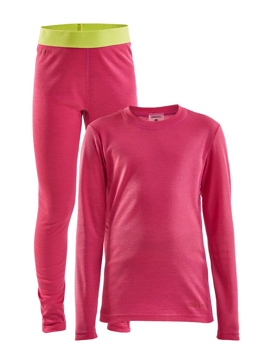 Craft Core Warm Baselayer Set Jr, fame/scream - Bild 1
