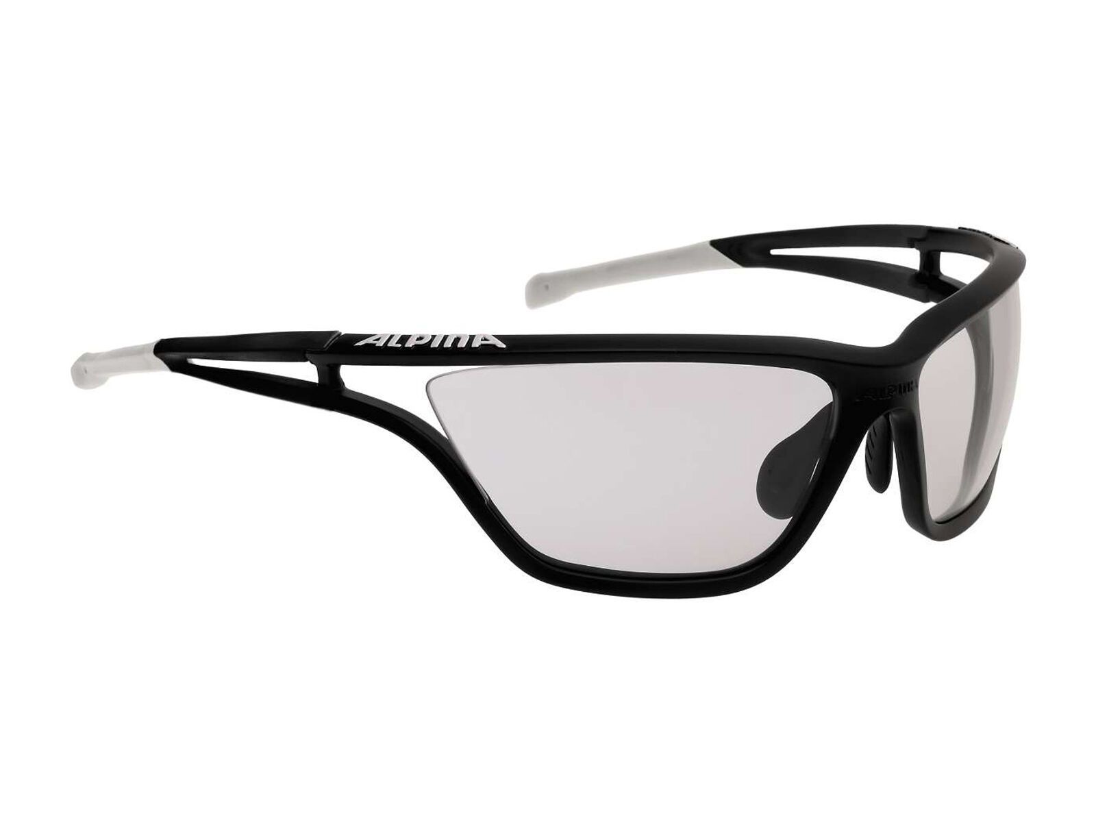Alpina Alpina Eye-5 VL+, black matt white/Lens: varioflex+ black - Bild 1