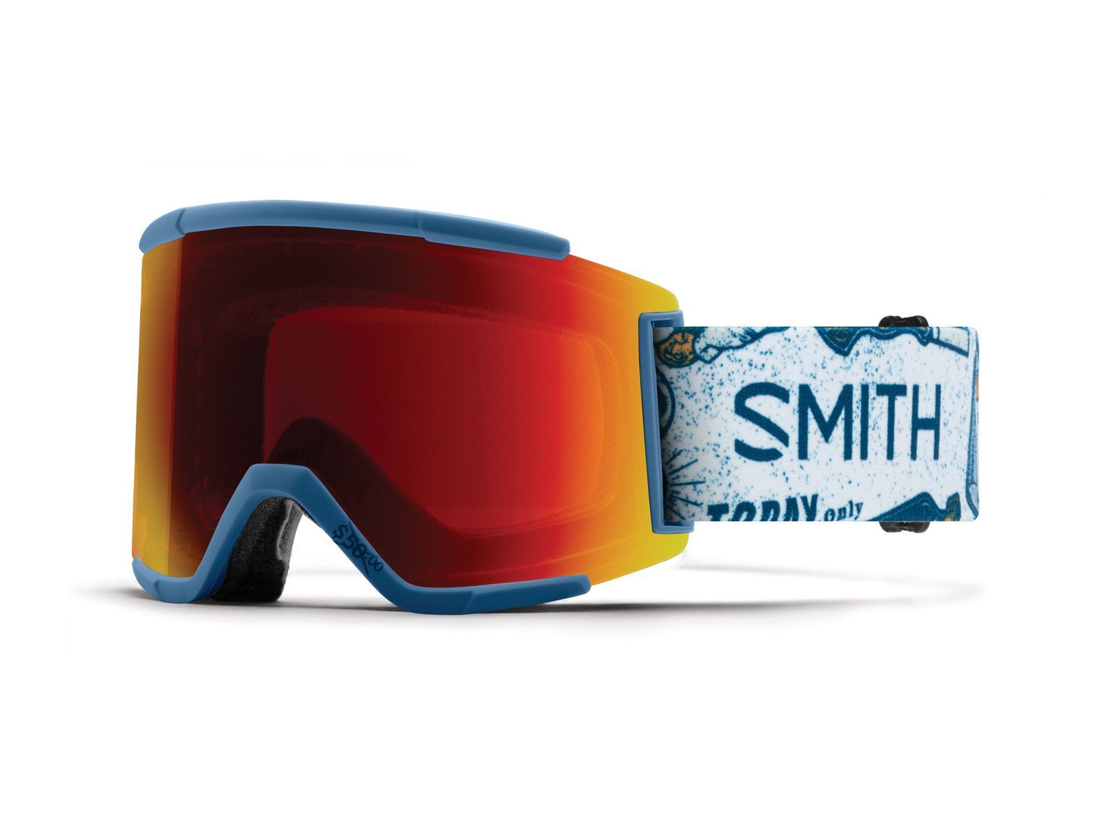 Smith Squad XL inkl. Wechselscheibe, kindred/Lens: sun red mirror chromapop/storm rose flash - Bild 1