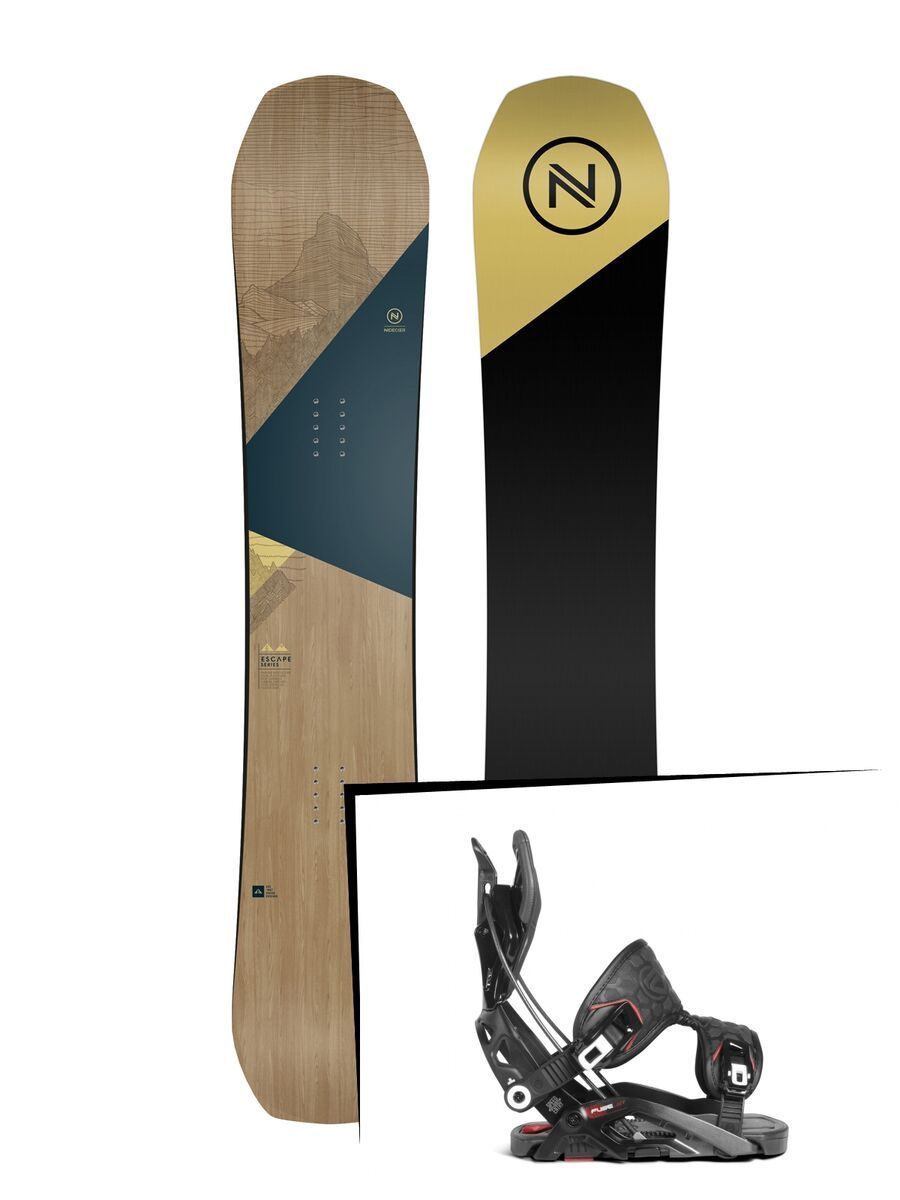 Set: Nidecker Escape 2019 + Flow Fuse-GT (2226530S) - Bild 1