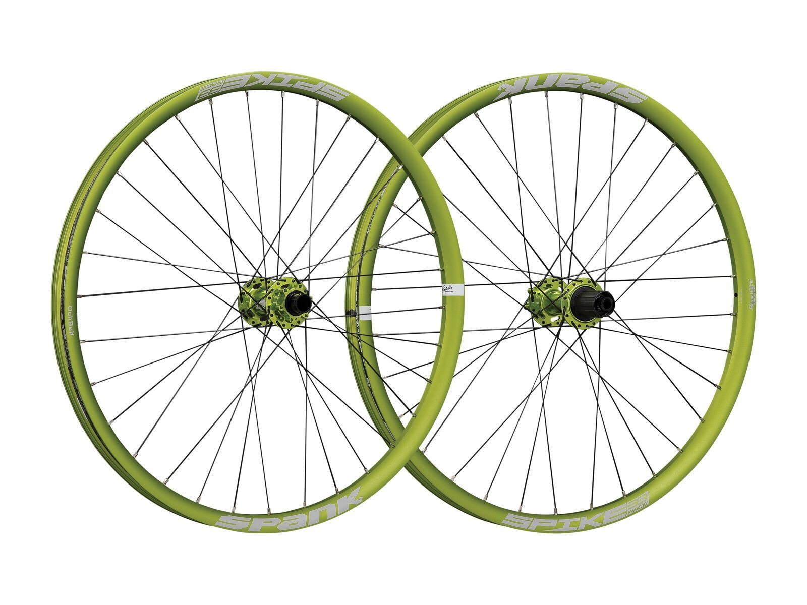 Spank Spike Race 33 Wheelset 27.5, emerald green - Bild 1