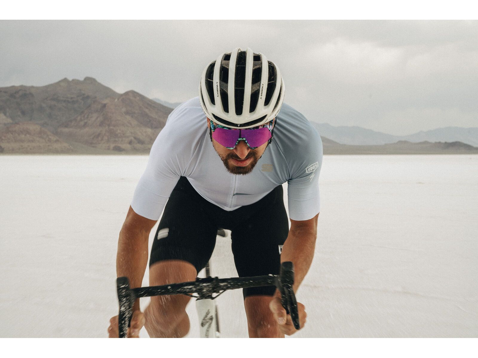 100% S3 Peter Sagan LE - HiPER Purple ML Mirror, soft tact tie dye - Bild 7