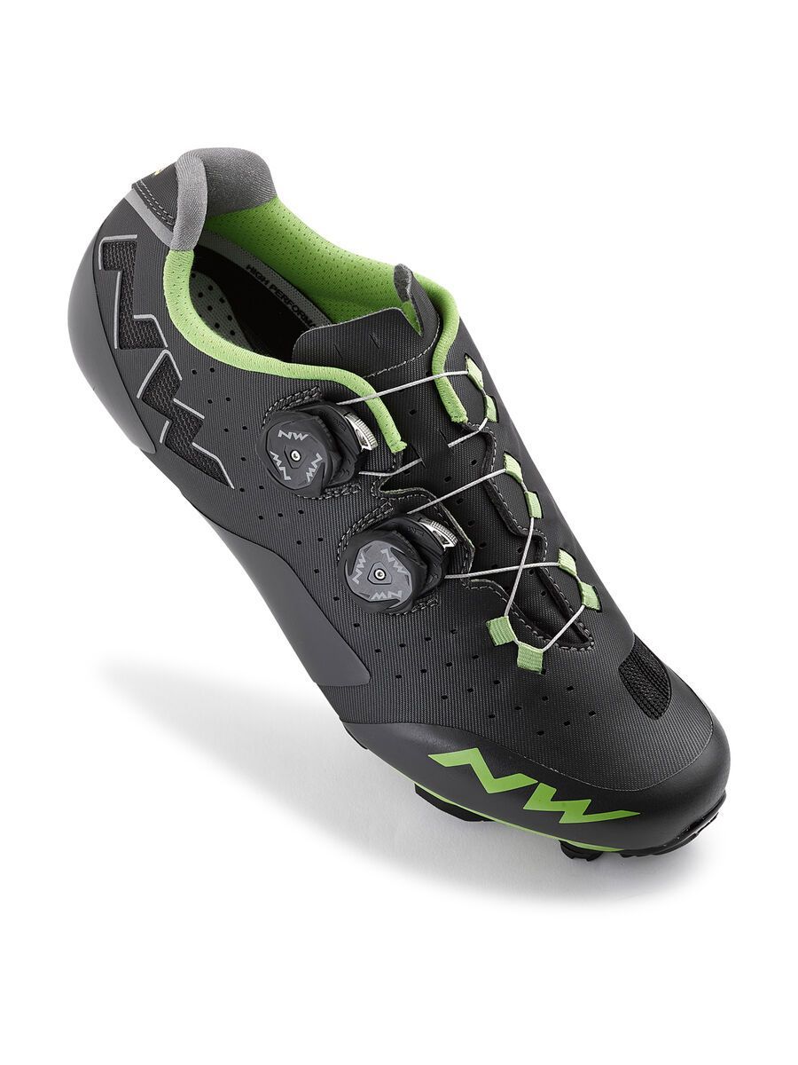 Northwave Rebel, anthra/acid green - Bild 4
