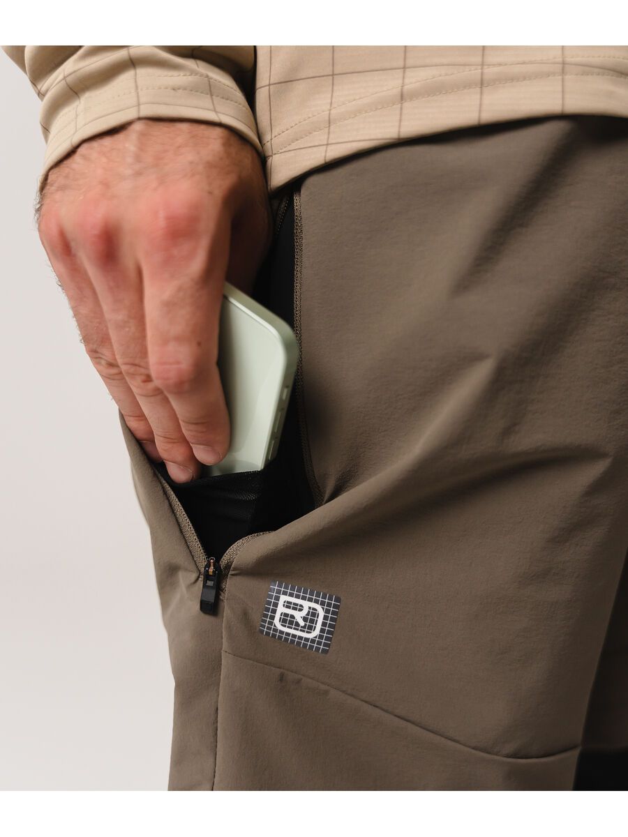 Ortovox Sequence Trail Shorts M, dark grey brown - Bild 7