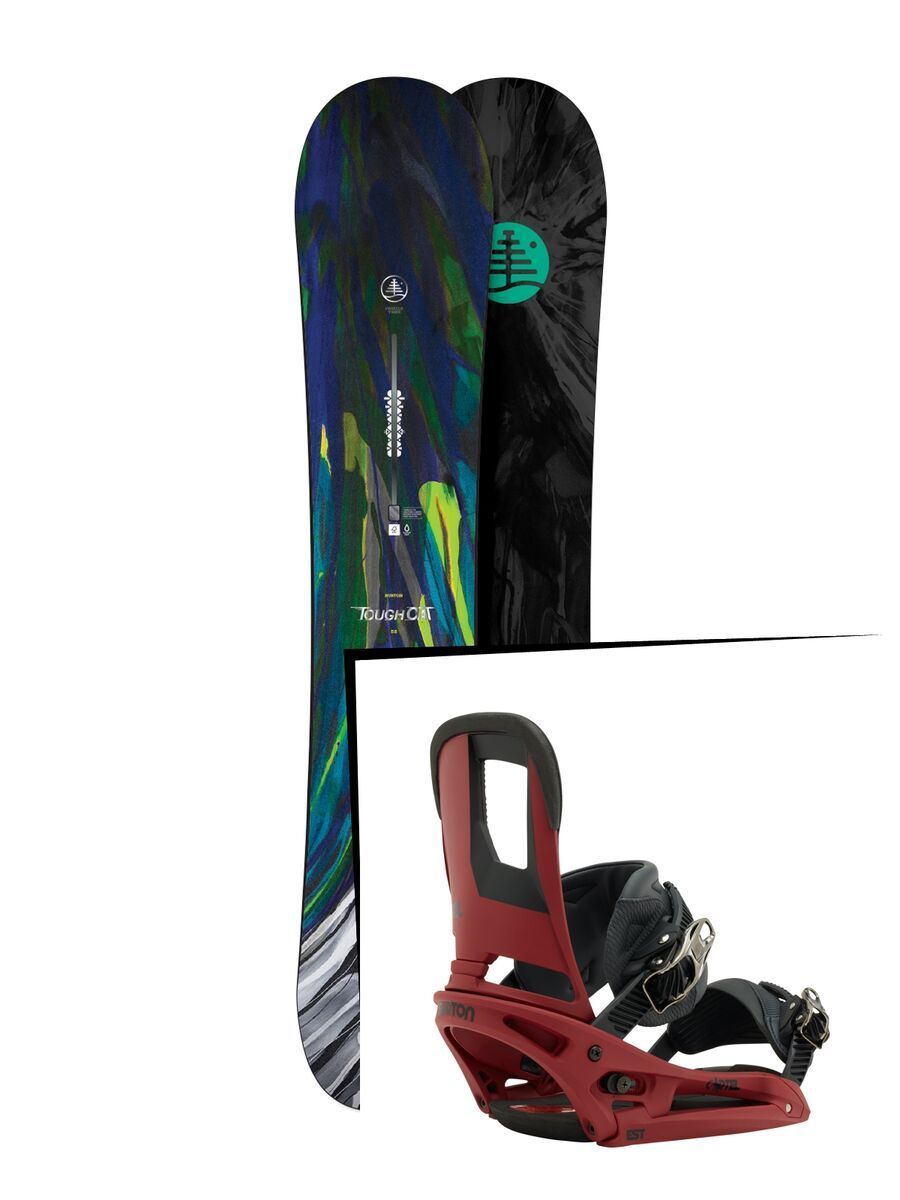 Burton Set: Tough Cat 2016 + Burton Cartel EST - Bild 1