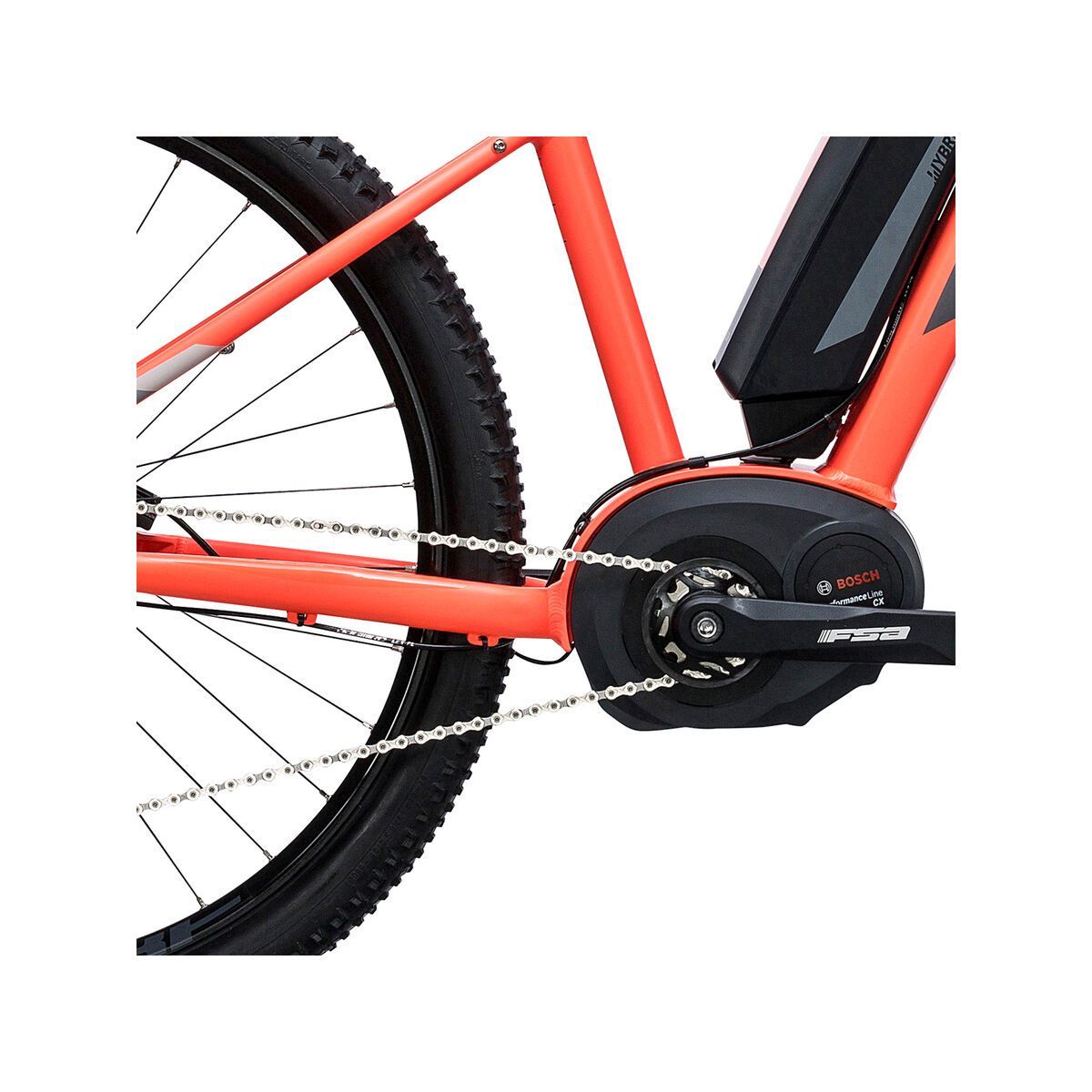 Cube Access WLS Hybrid Race 500 29, coral´n´grey - Bild 3