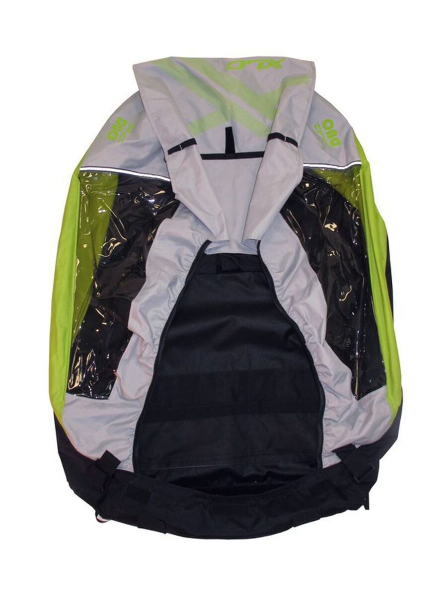 XLC Body für XLC Kinderanhänger Duo², silber/limone - Bild 1