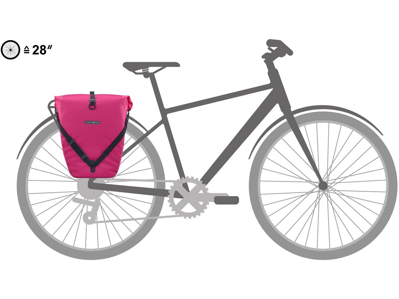 ORTLIEB Back-Roller Cyber, pink - Bild 8