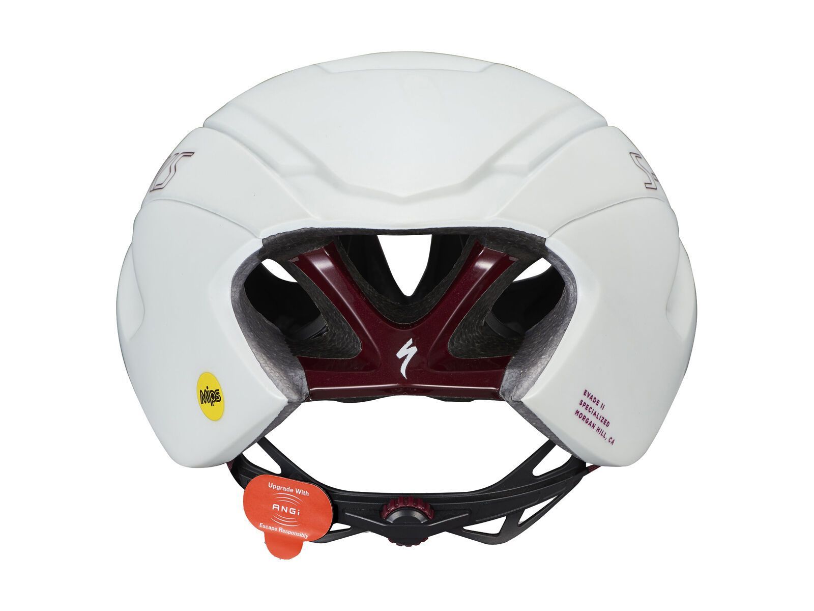 Specialized S-Works Evade II MIPS (ANGi komp.), metallic white/maroon - Bild 3