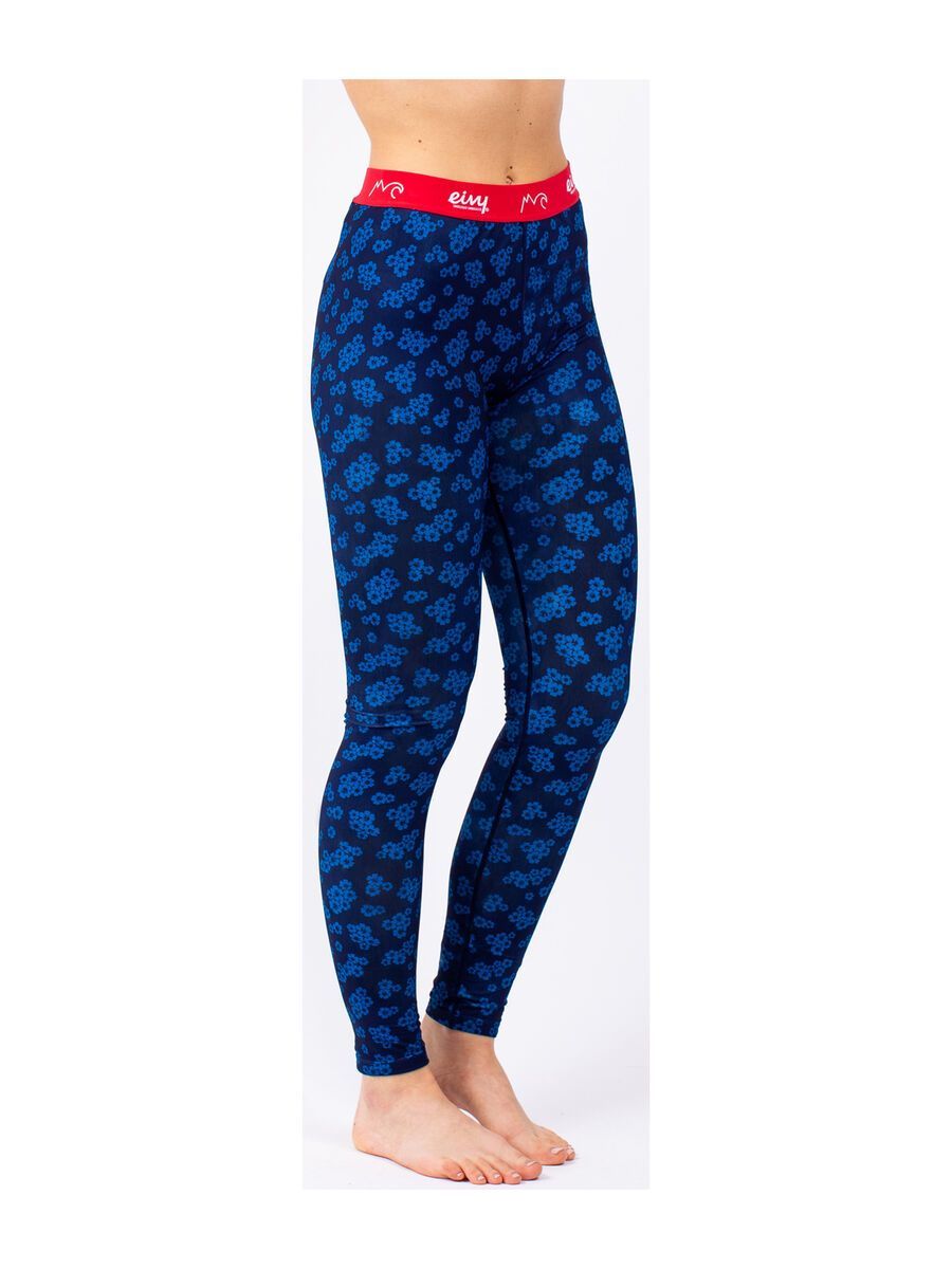Eivy Icecold Tights, blue flower - Bild 2