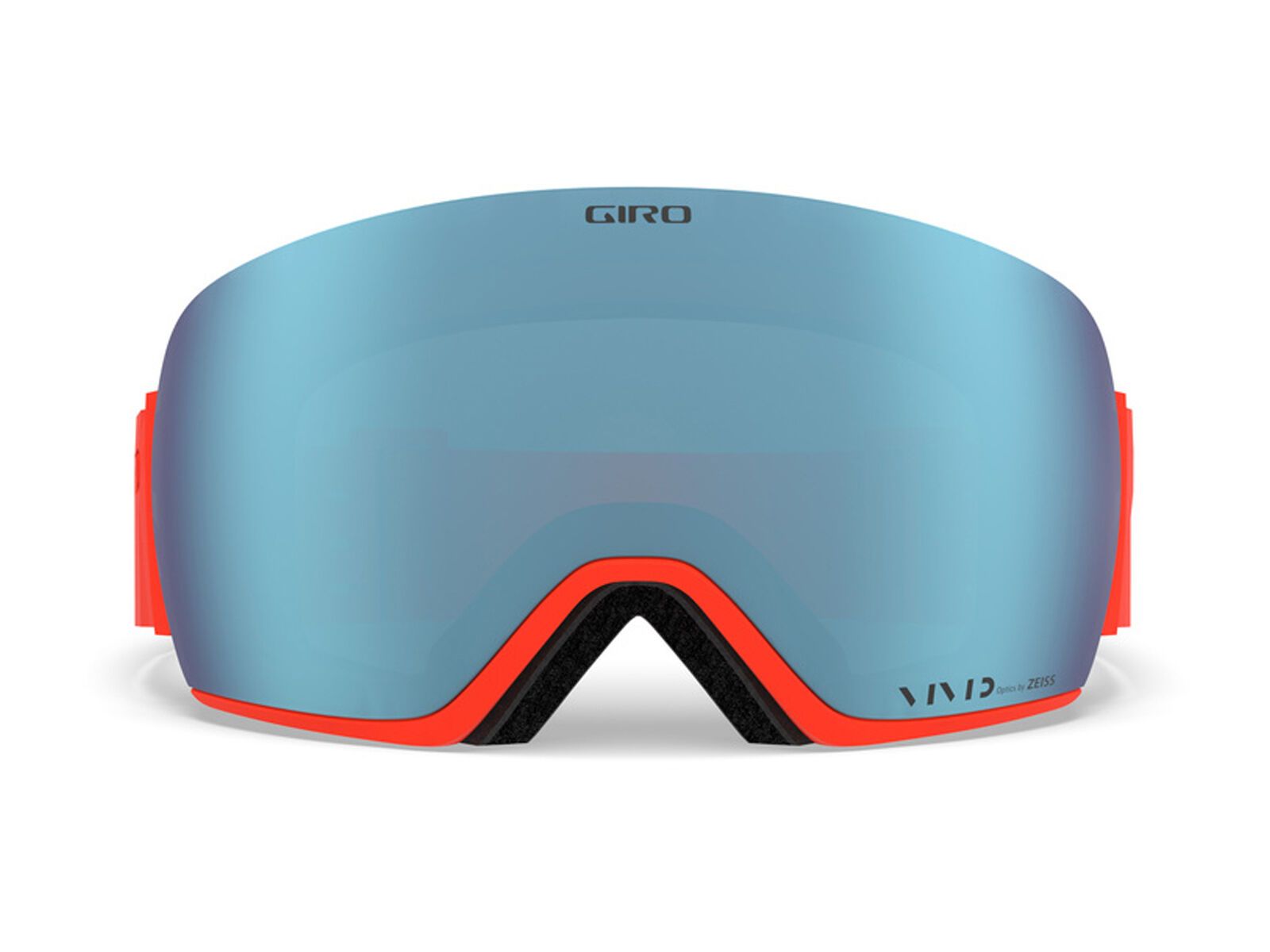 Giro Article inkl. WS, silicone vermillion/Lens: vivid royal - Bild 2