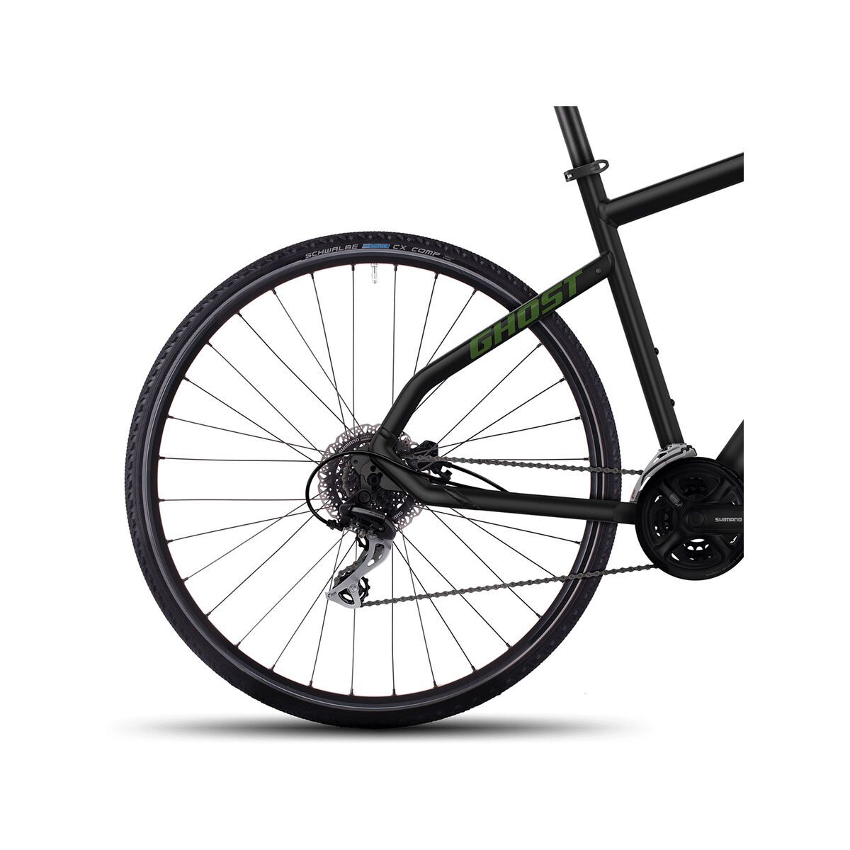 Ghost Square Cross 2, night black/riot green/urban grey - Bild 4