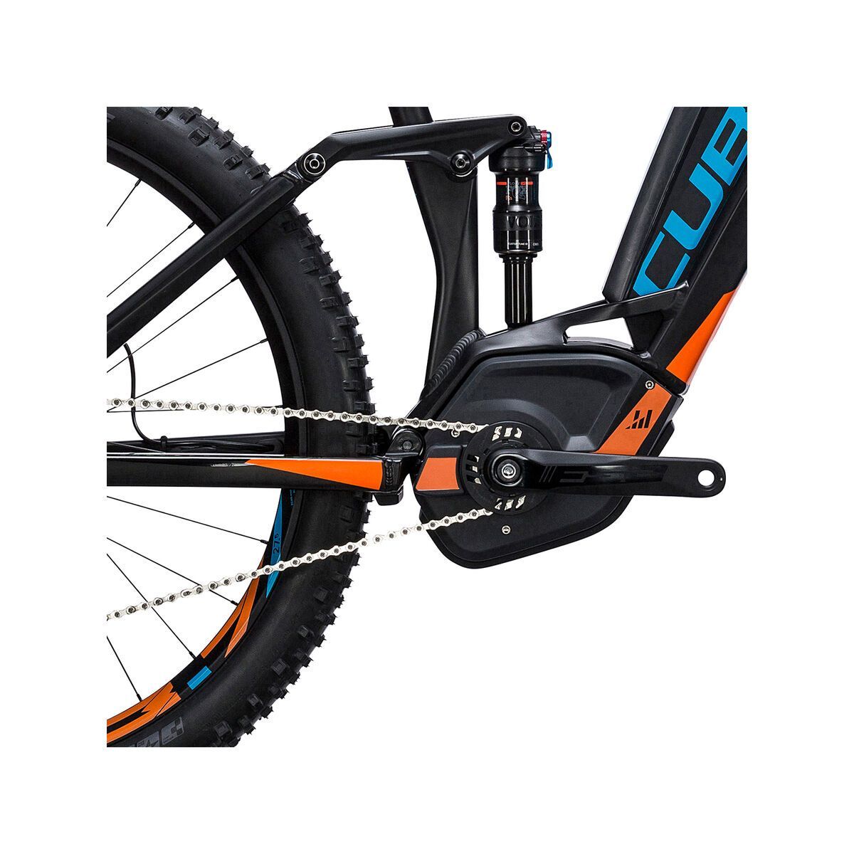 Cube Stereo Hybrid 140 HPA SL 500 27.5+, petrol´n´flashorange - Bild 3