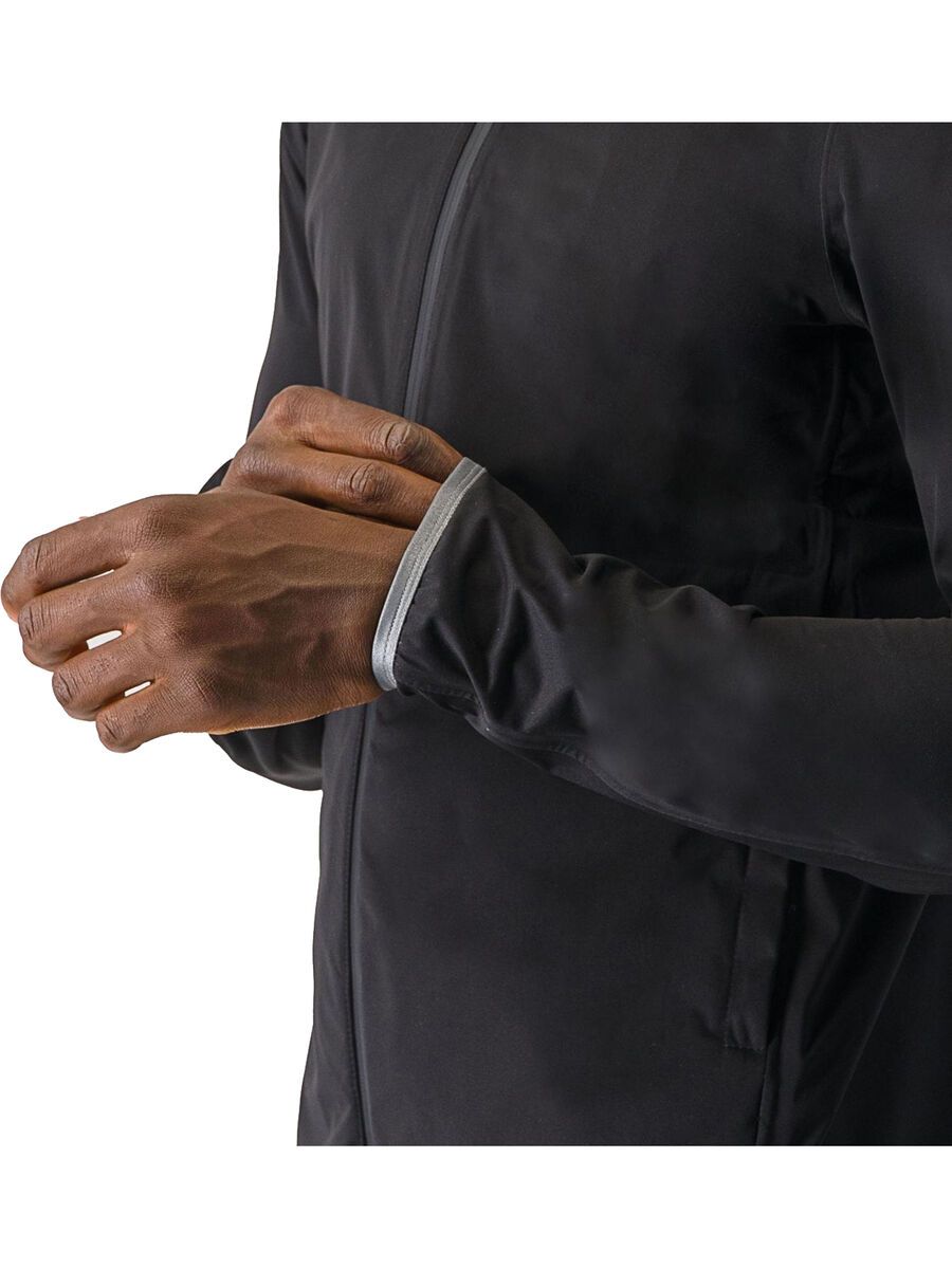 Castelli Unlimited Rain Jacket, light black - Bild 7