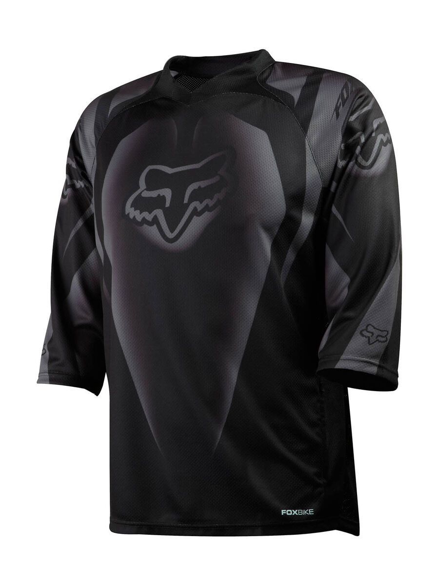 Fox Covert 3/4 Jersey, black - Bild 1