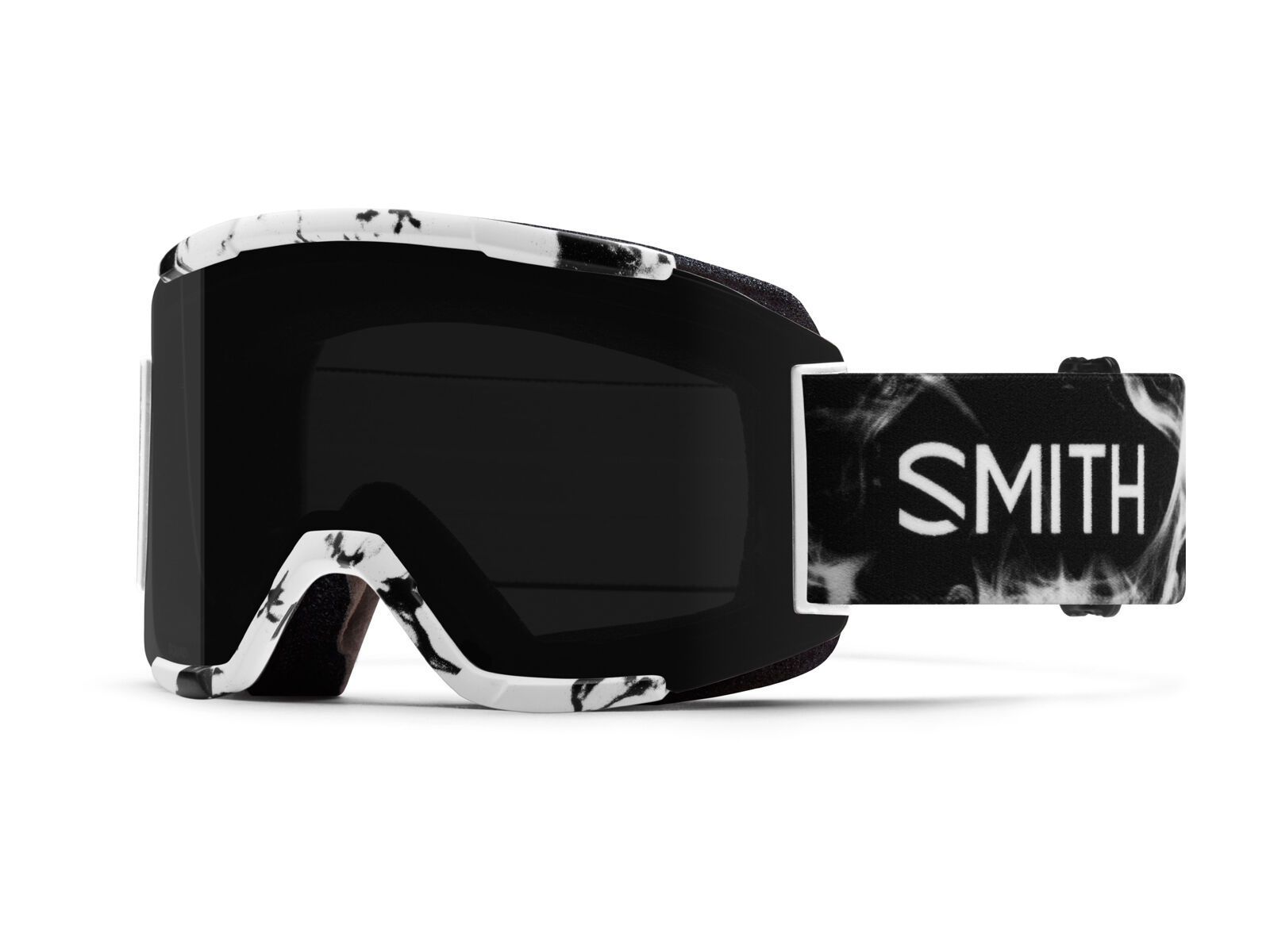 Smith Squad Mark Abma inkl. Wechselscheibe, abma id/Lens: sun black chromapop/yellow - Bild 1