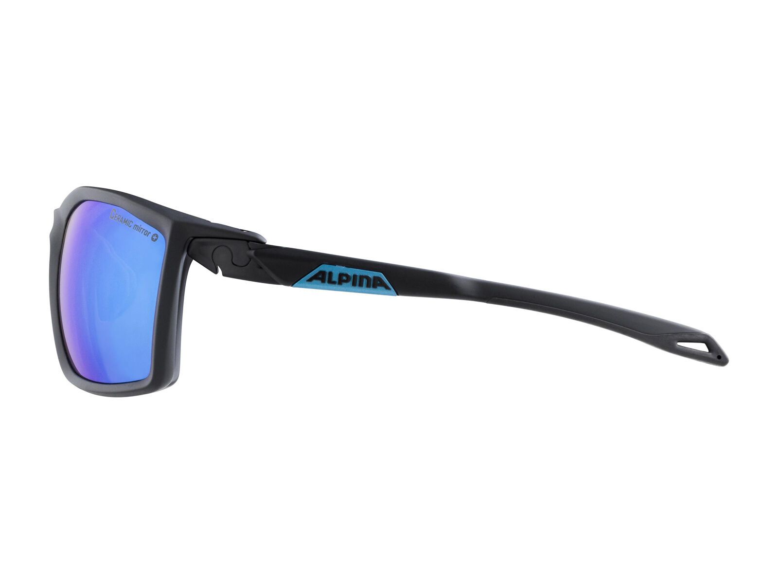 Alpina Twist Five CM+, black matt/Lens: ceramic mirror blue - Bild 2