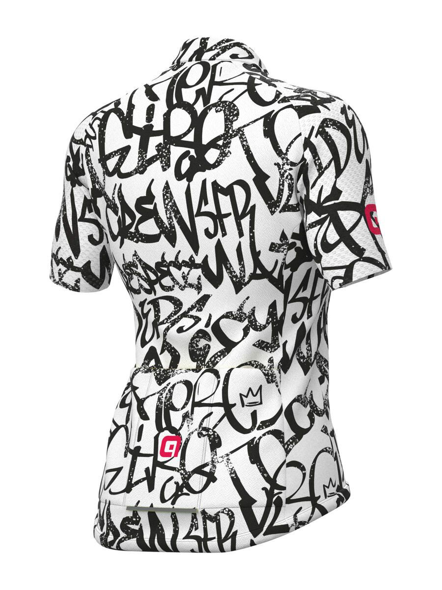 Ale Solid Ride Short Sleeve Lady Jersey, white - Bild 2