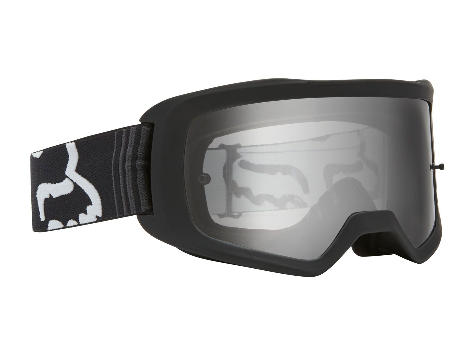 Fox Main Race Goggle, black/Lens: clear - Bild 2