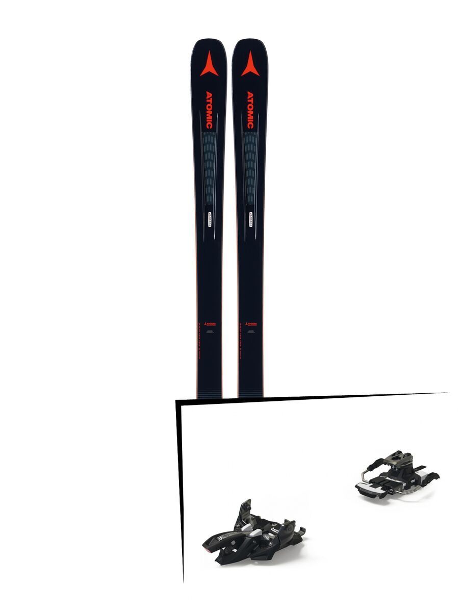 Set: Atomic Vantage 90 TI 2019 + Marker Alpinist 9 Long Travel black/titanium - Bild 1
