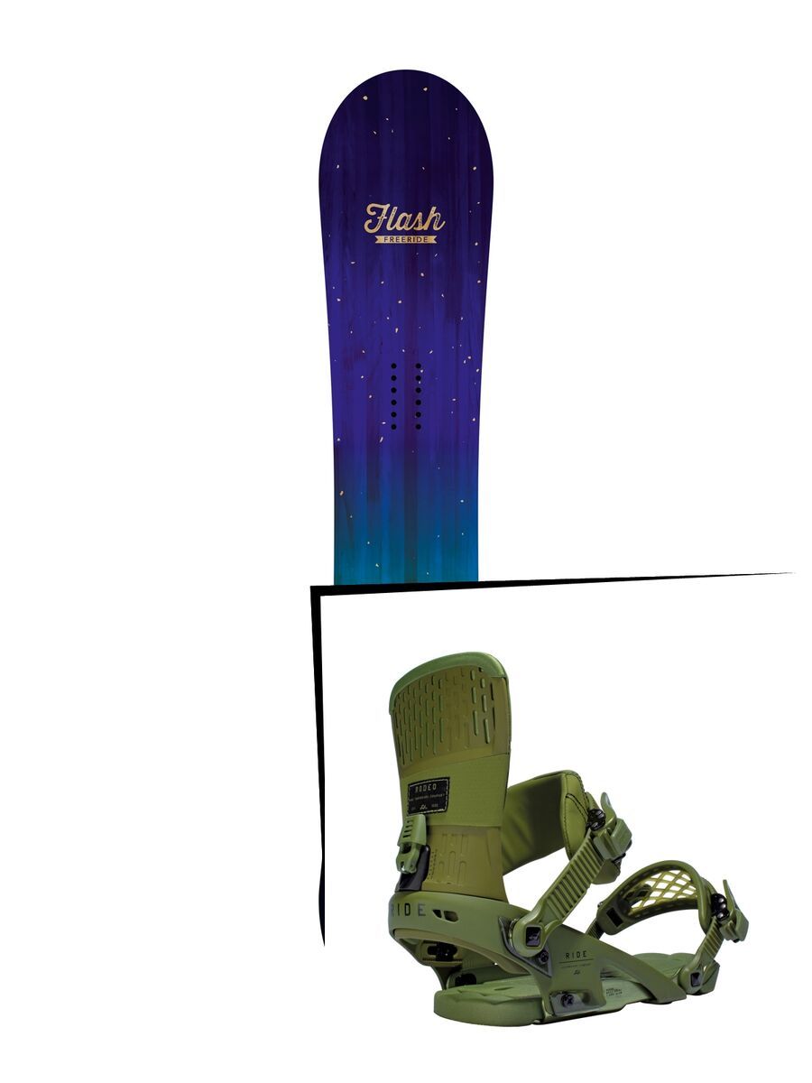 Set: goodboards Flash Long 2016 + Ride Rodeo (1487155S) - Bild 1