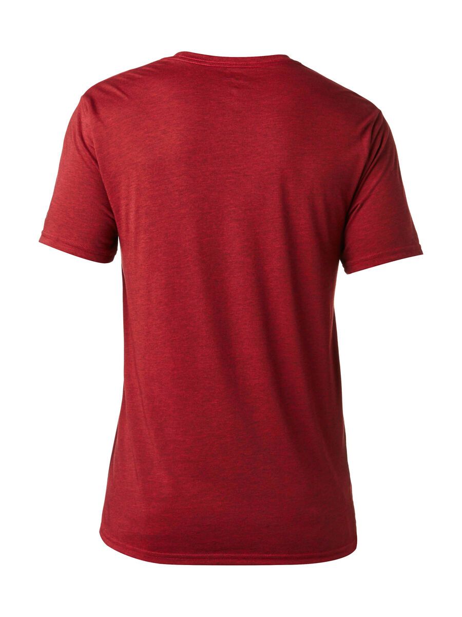 Fox Side Seca SS Tech Tee, heather red - Bild 2