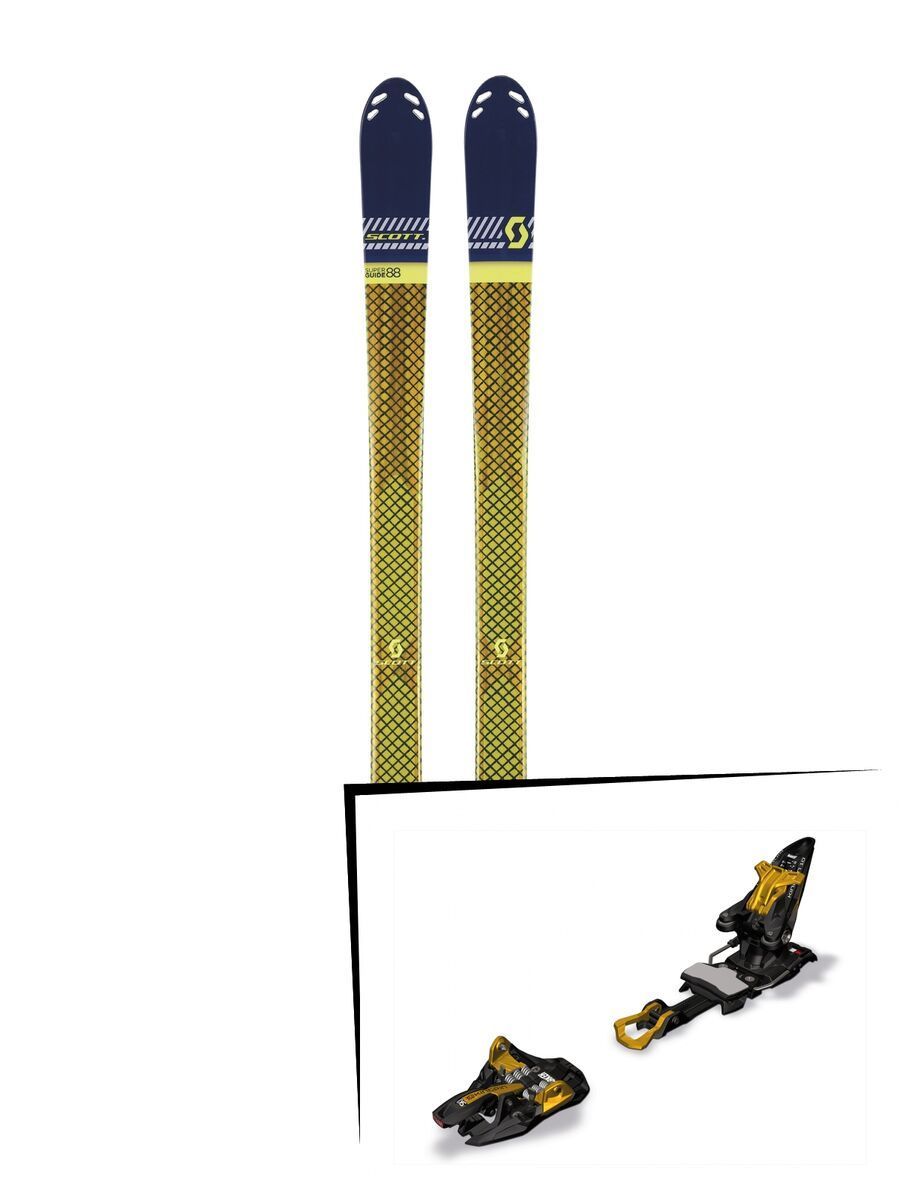 Scott Set: Superguide 88 2016 + Marker Kingpin 10 - Bild 1