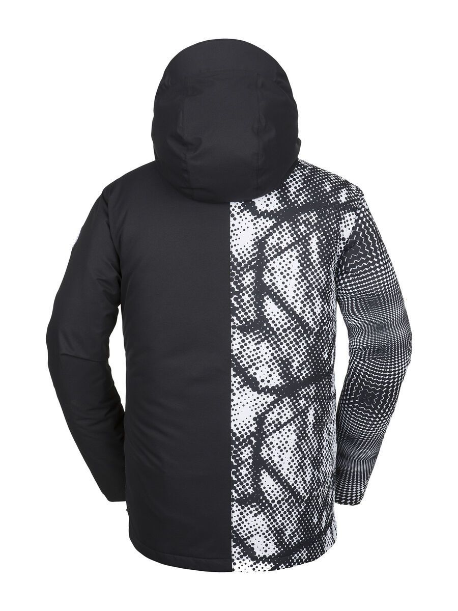 Volcom 17 Forty Ins Jacket, black white - Bild 2