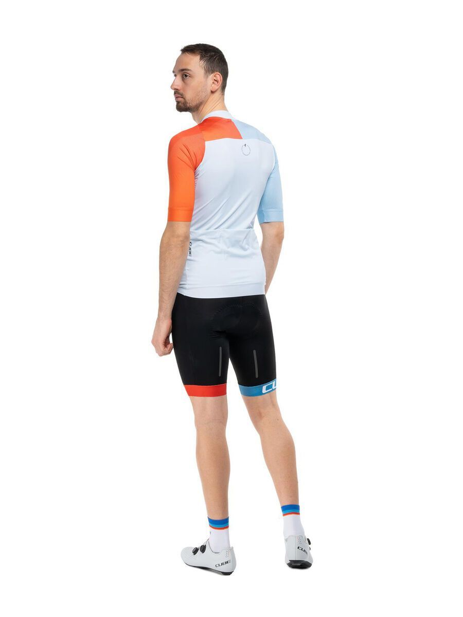 Cube Road/XC Trikot Teamline kurzarm, white - Bild 9