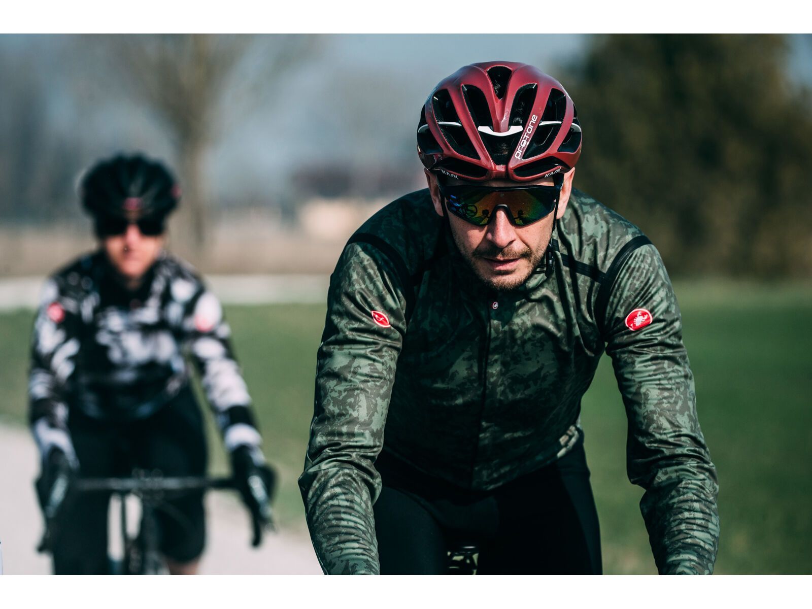 Castelli Perfetto RoS Long Sleeve, military green/black - Bild 9