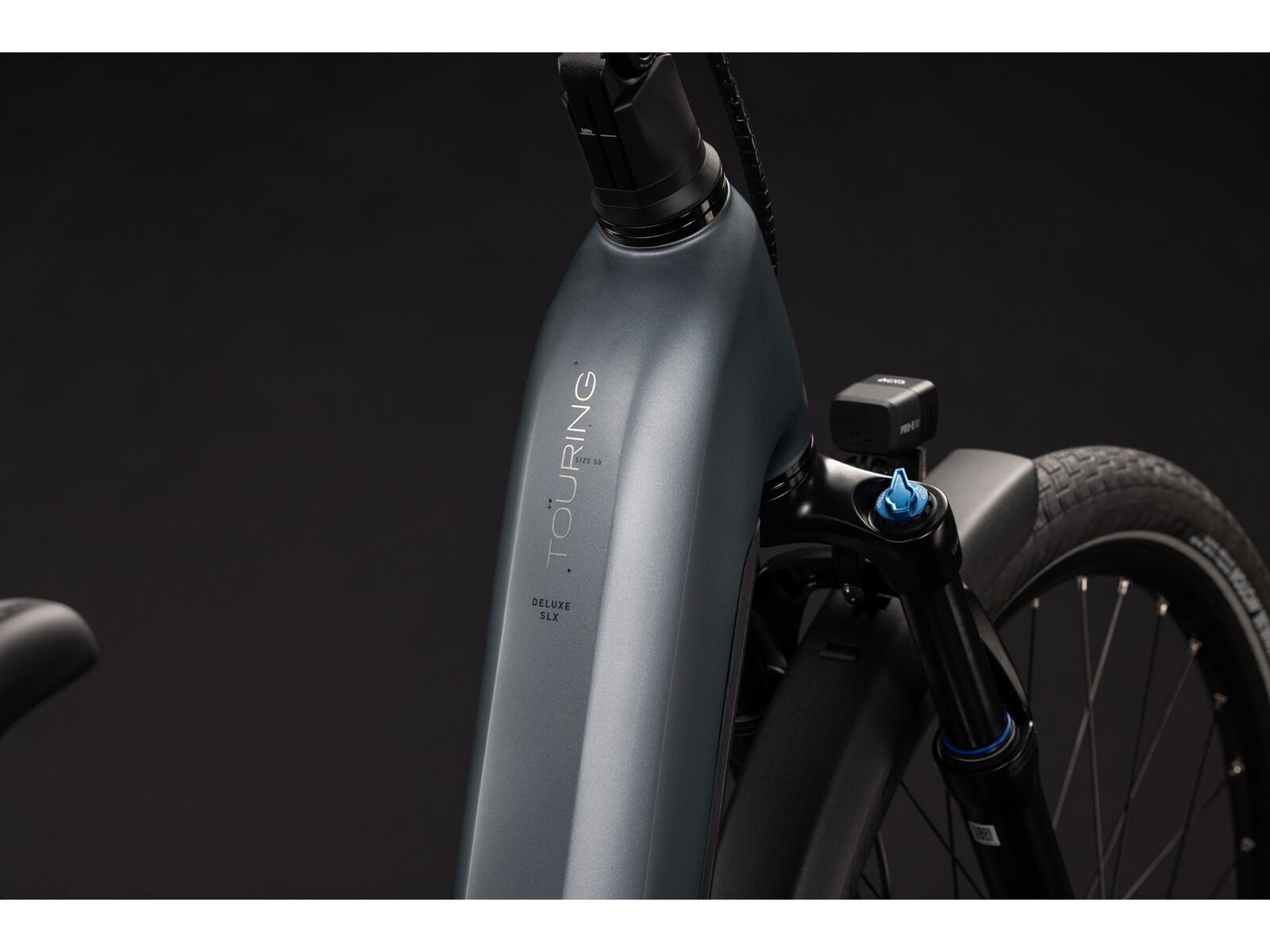 Cube Touring Hybrid Deluxe SLX 800 Easy Entry, slabgrey´n´chrome - Bild 2