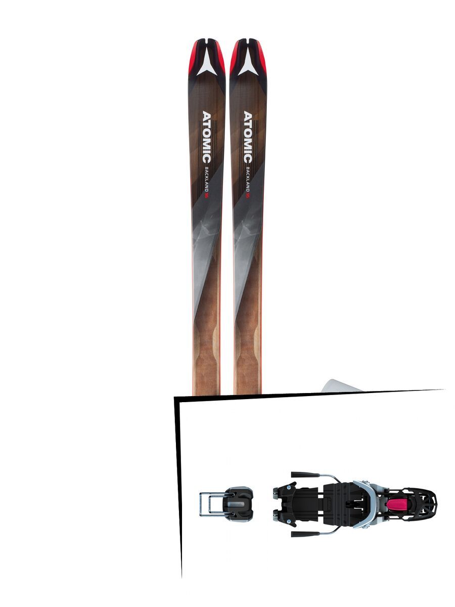 Set: Atomic Backland 95 + Hybrid Skin 95 2019 + Rottefella NTN Freedom - Bild 1