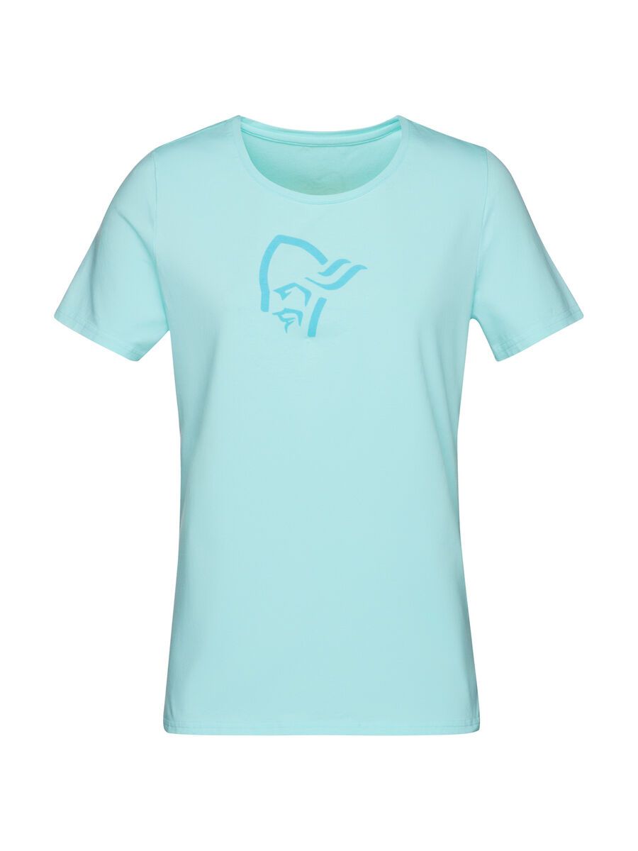 Norrona /29 cotton logo T-Shirt (W), aqua splash - Bild 1