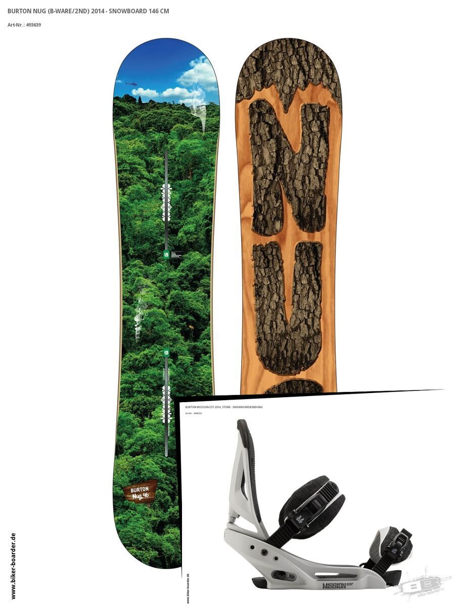Set: Burton Nug  +  Mission EST (494022S) - Bild 1
