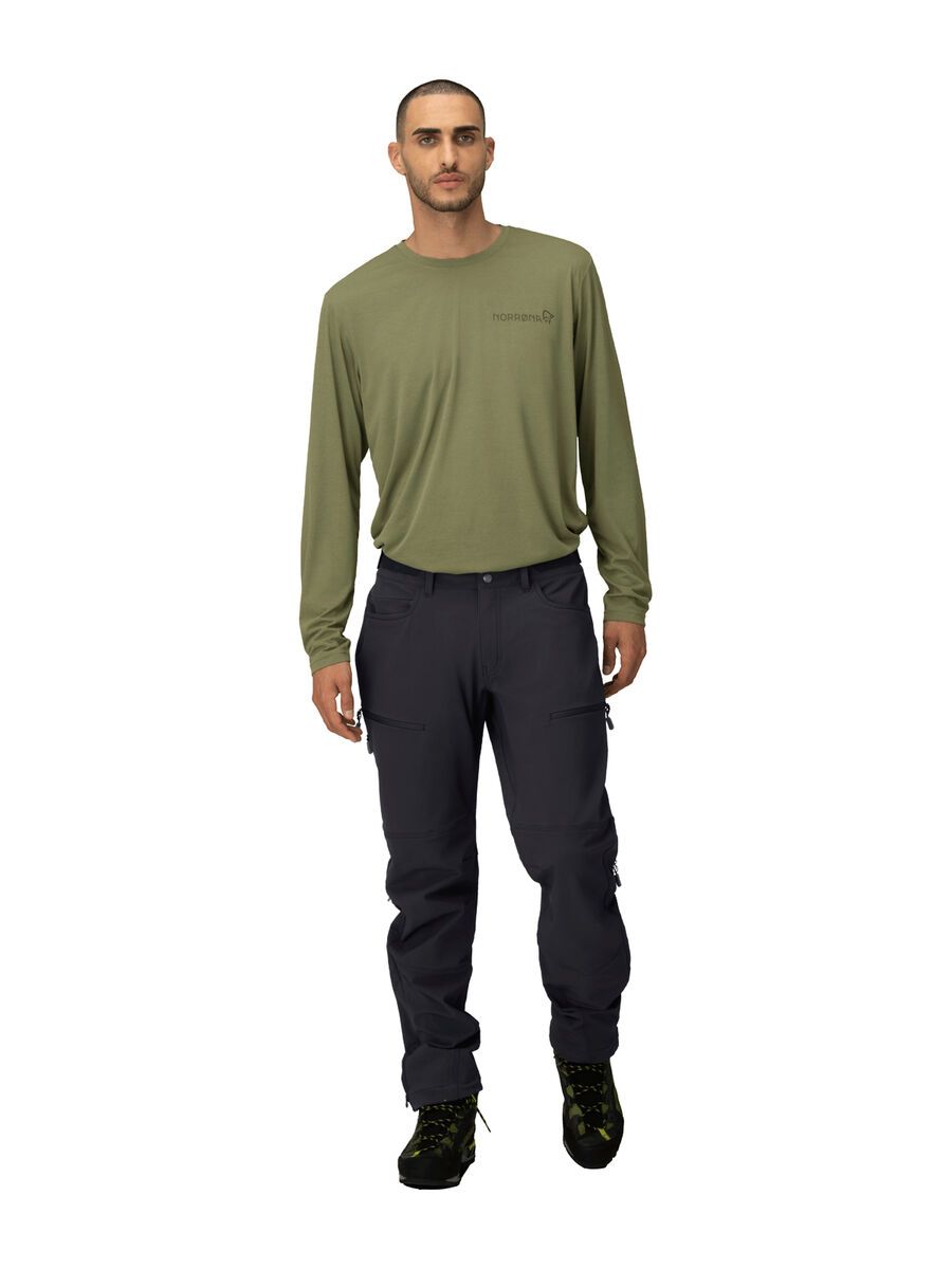 Norrona femund flex1 Pants M's, navy blazer - Bild 4