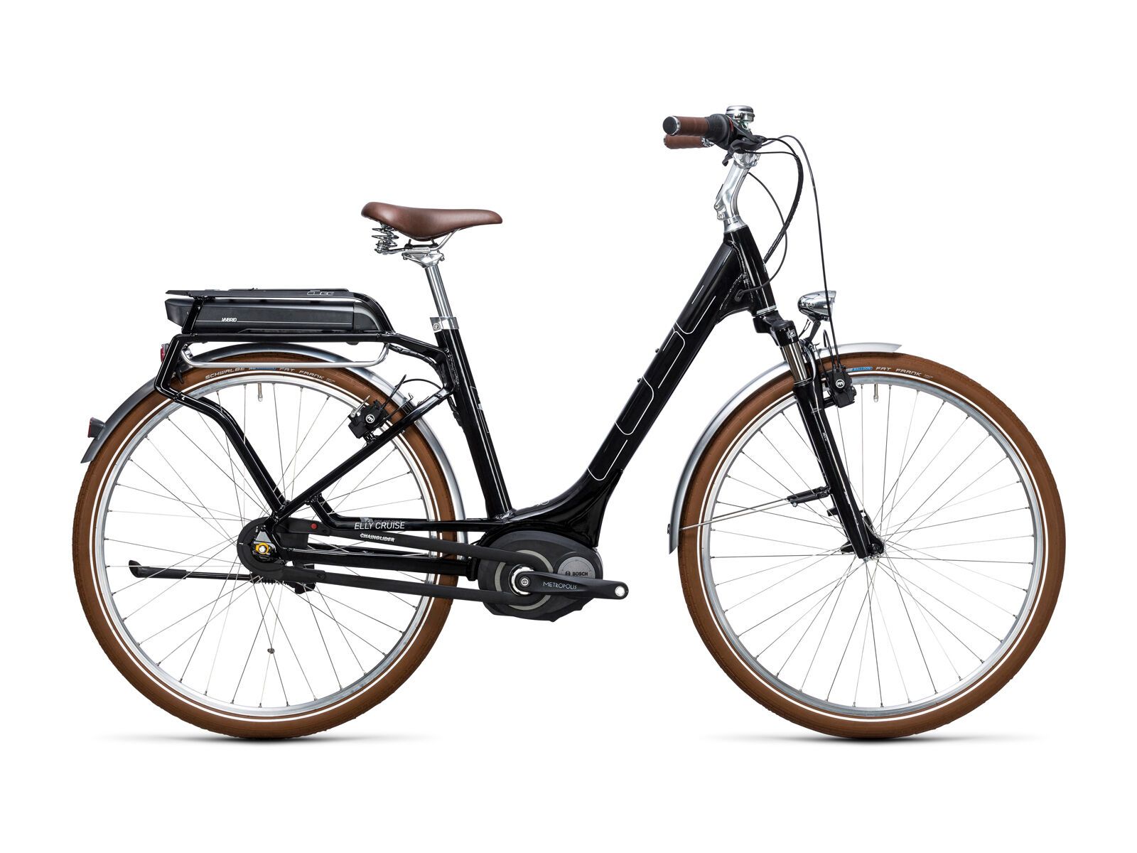 Cube Elly Cruise Hybrid 400, black´n´white - Bild 1