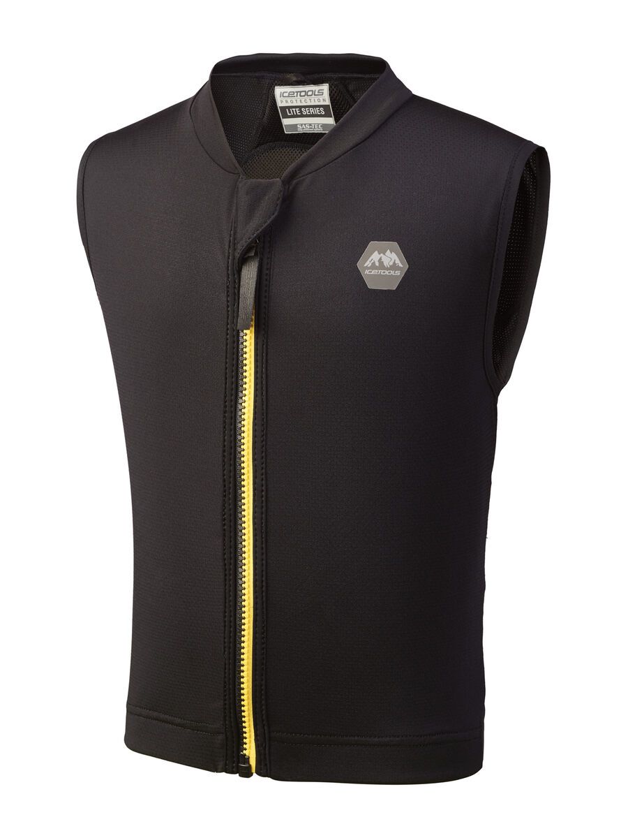 Icetools Lite Vest JR, black/yellow - Bild 1