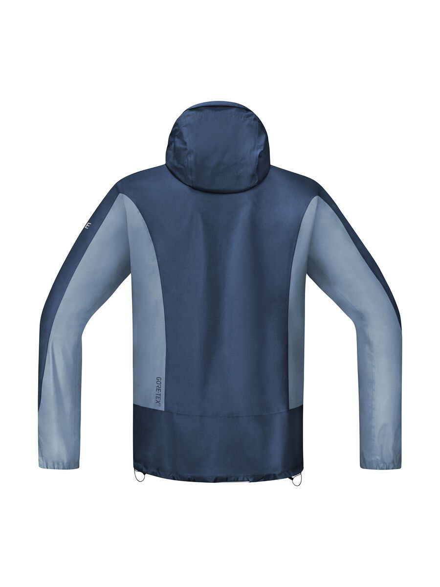 GOREWEAR C5 Gore-Tex Active Trail Kapuzenjacke, deep water blue/cloudy blue - Bild 3