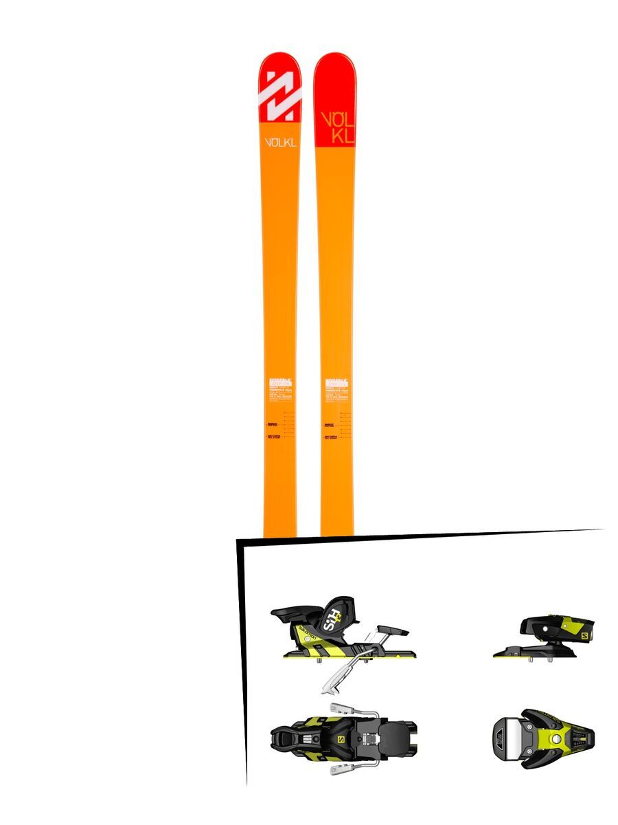 Völkl Set: Step 2016 + Salomon STH2 WTR 13 - Bild 1