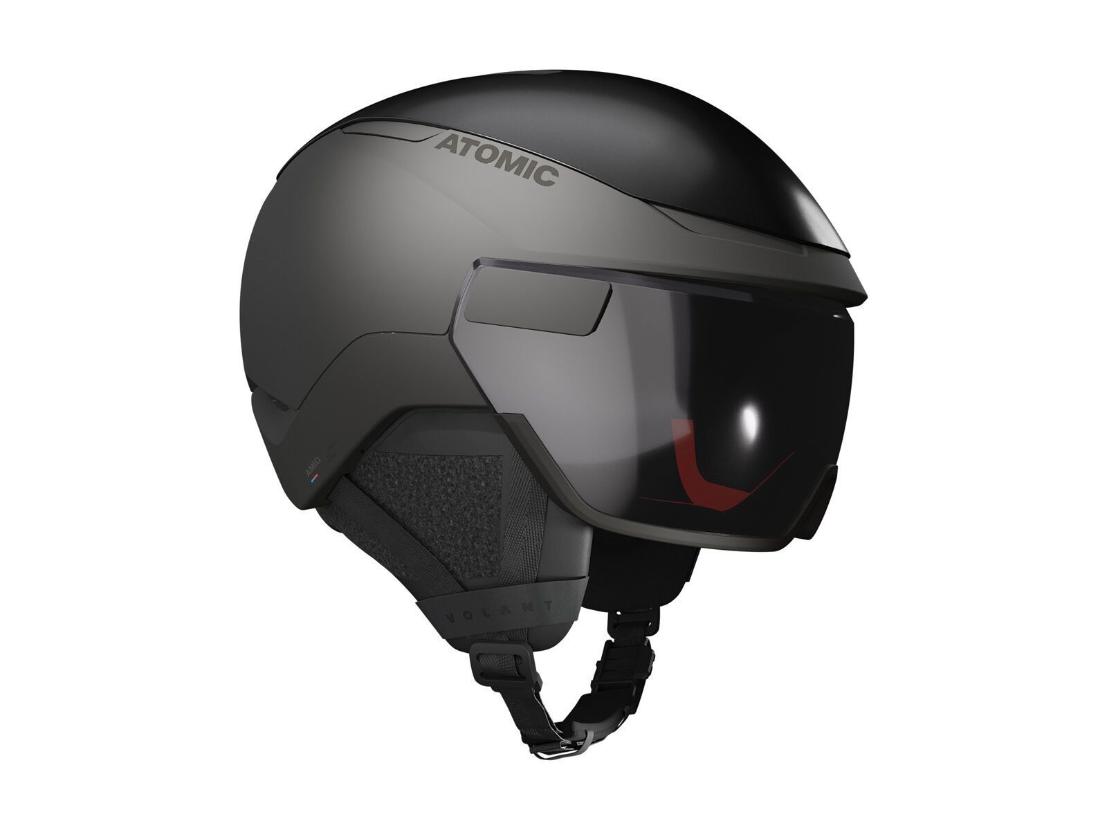 Atomic Volant Visor, Silver HD / black/metallic - Bild 4
