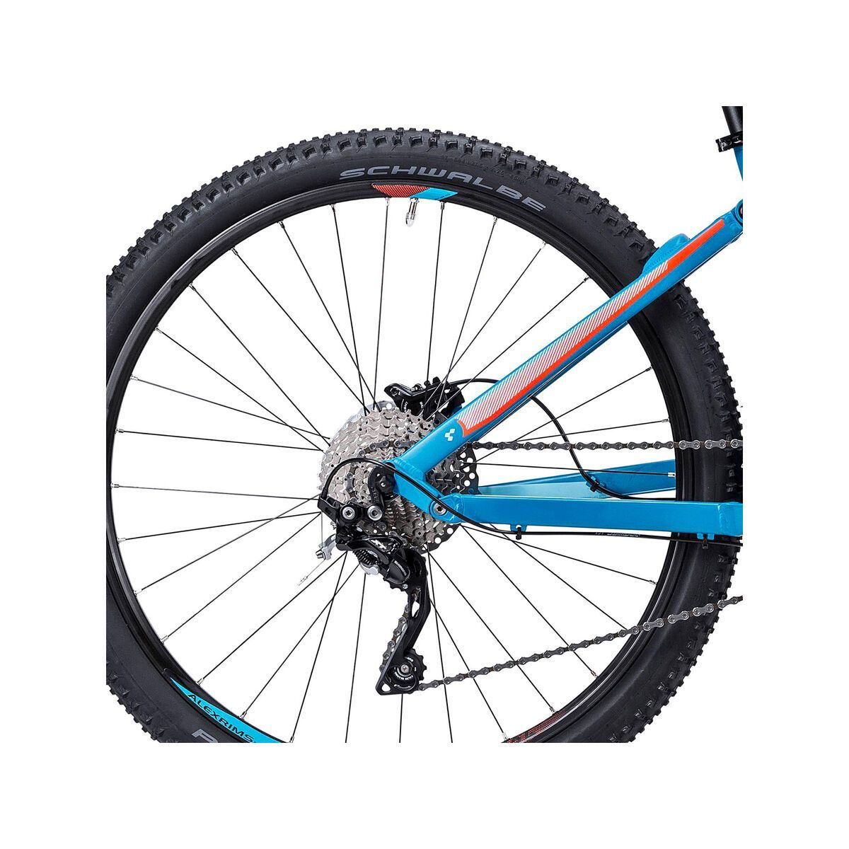 Cube Sting WLS 120 Pro 27.5, caribbeanblue / flashred - Bild 4