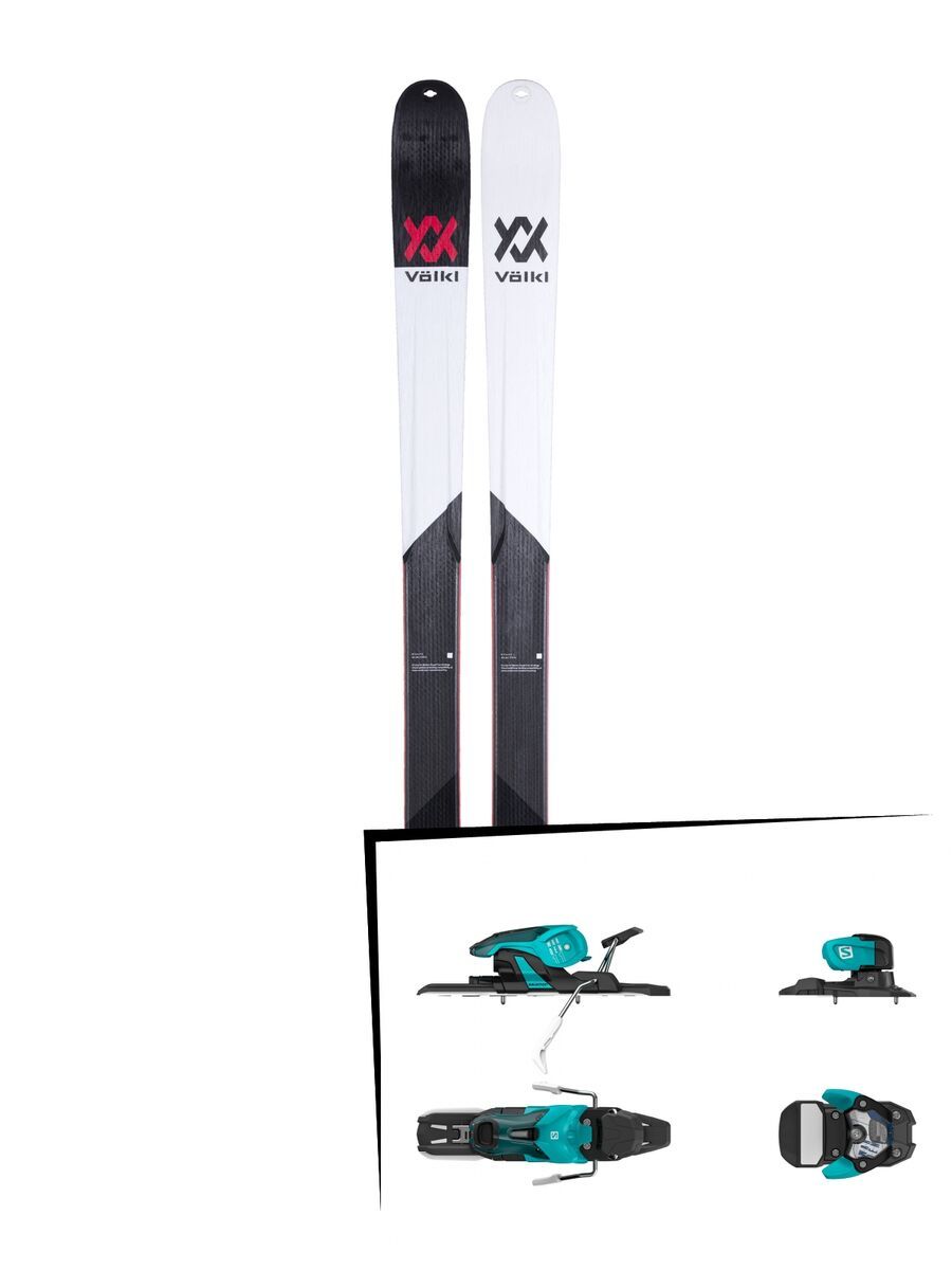 Set: Völkl BMT 90 2019 + Salomon Warden 11 turquoise/black - Bild 1