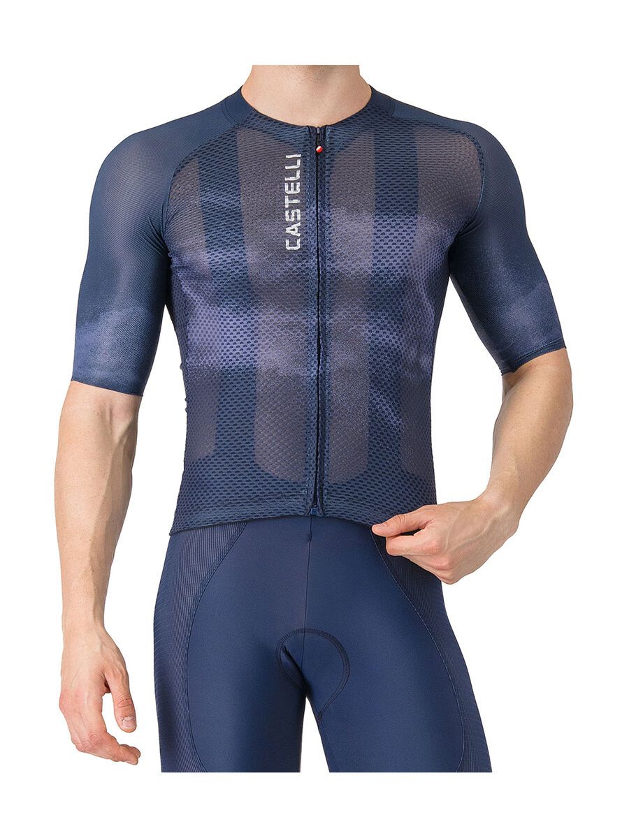 Castelli Climber's A/C Jersey, belgian blue/winter sky - Bild 1