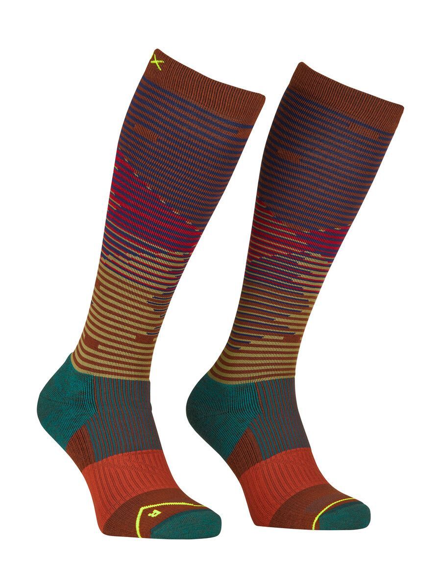 Ortovox All Mountain Long Socks M, clay orange - Bild 1