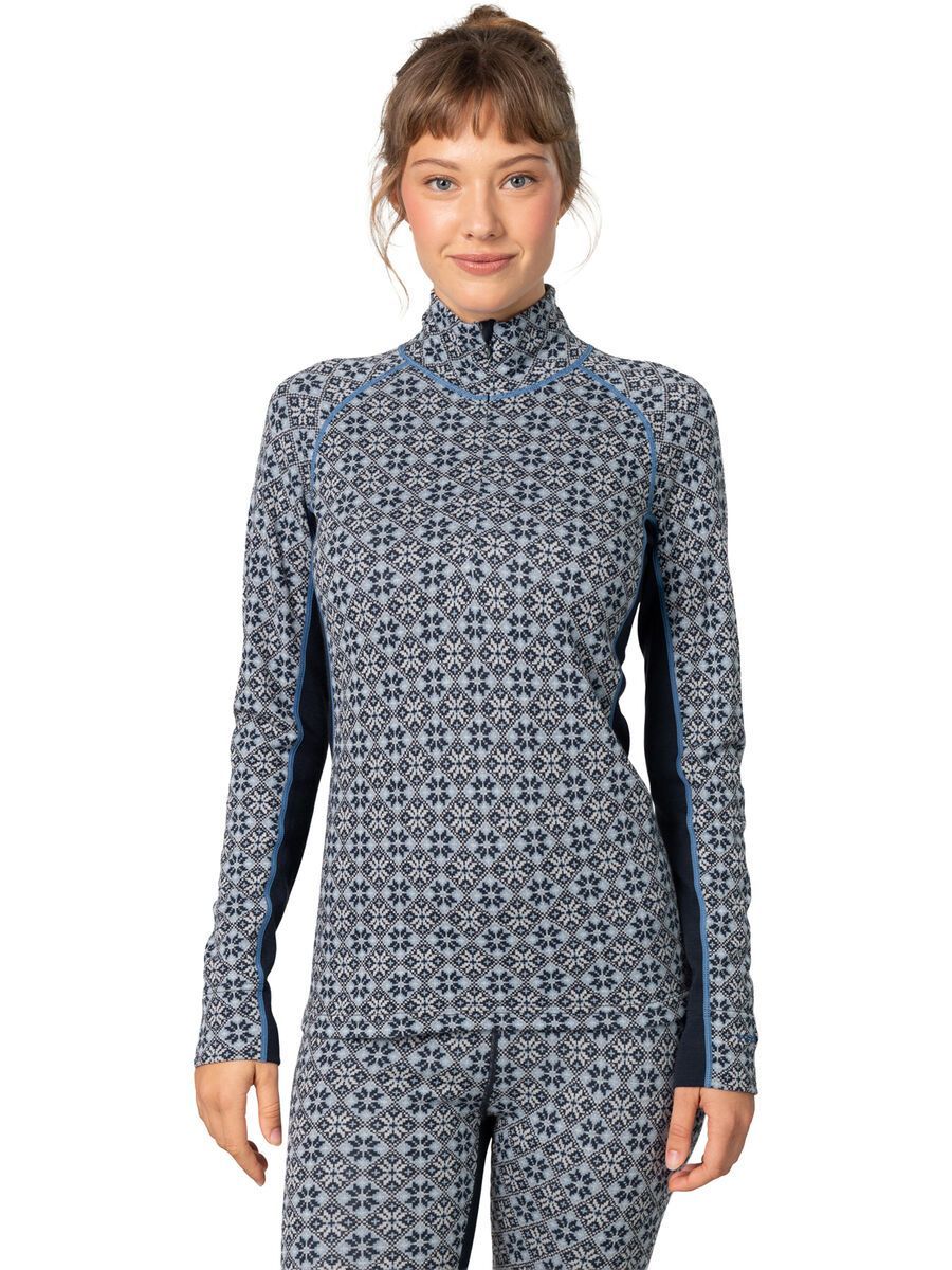 Kari Traa Rose Light Half Zip Baselayer, dark navy blue - Bild 3