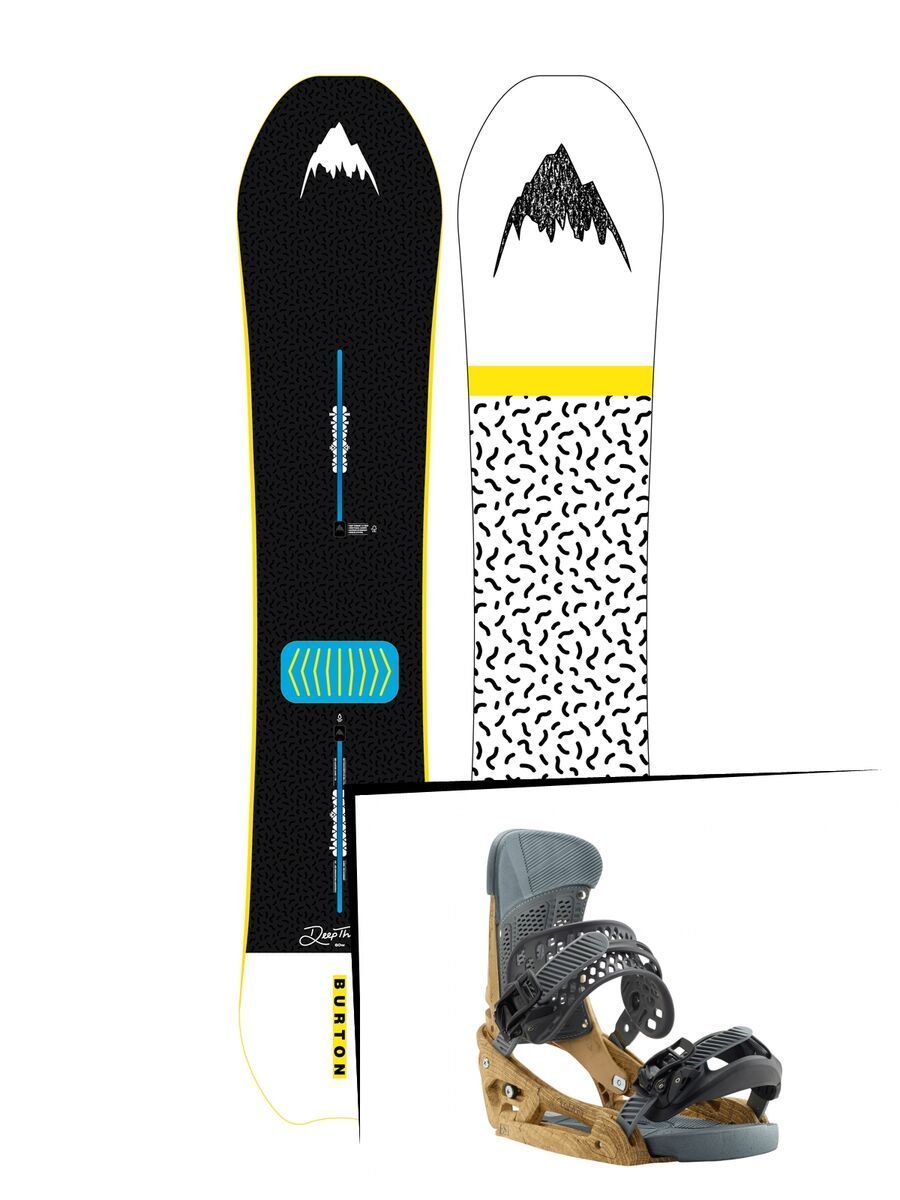 Set: Burton Deep Thinker 2019 +  Malavita EST (1931046S) - Bild 1
