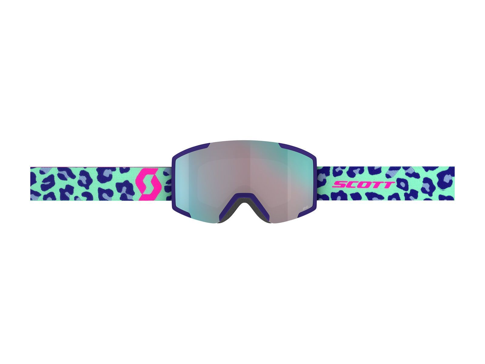 Scott Shield - Enhancer Aqua Chrome + WS, mint green/neon pink - Bild 2