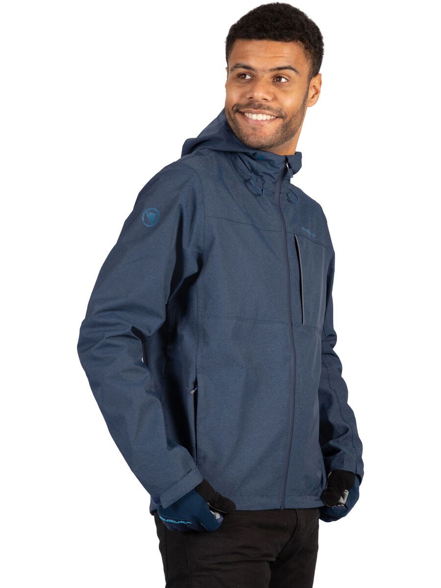 Endura Hummvee Wasserdichte Kapuzenjacke, ink blue - Bild 11