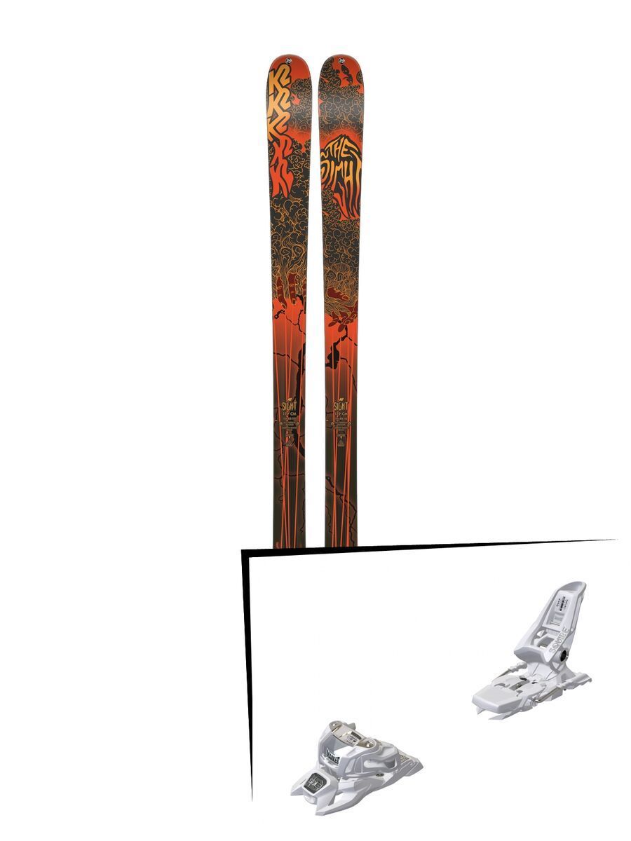Set: K2 SKI Sight 2019 + Marker Squire 11 ID white - Bild 1